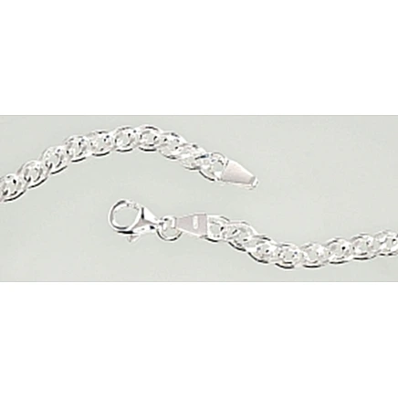 Grandinėlės,  - Sidabrinė grandinėlė Crandmother 4,9 mm , briaunų apdirbimas deimantu, 60, 19.4 g, Sidabras 925 praba
