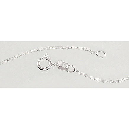 Grandinėlės,  - Sidabrinė grandinėlė Anchor 1 mm , briaunų apdirbimas deimantu, 42, 1.4 g, Sidabras 925 praba