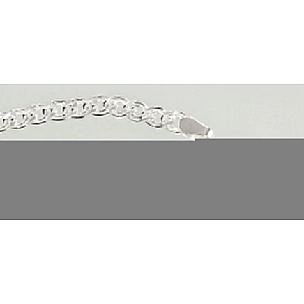 Grandinėlės,  - Sidabrinė grandinėlė Crandmother 3.1 mm , briaunų apdirbimas deimantu, 55, 9.7 g, Sidabras 925 praba