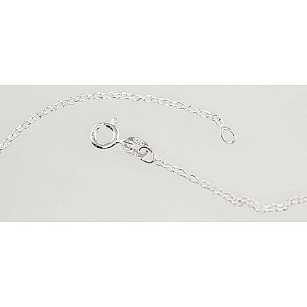 Grandinėlės,  - Sidabrinė grandinėlė Anchor round 1,1 mm, 42, 2.1 g, Sidabras 925 praba