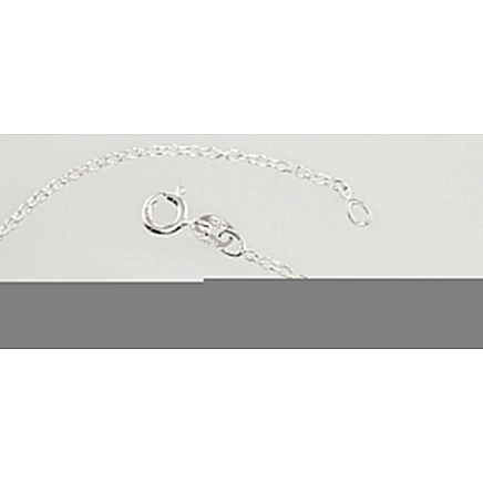 Grandinėlės,  - Sidabrinė grandinėlė Anchor round 1,1 mm, 47, 2.3 g, Sidabras 925 praba