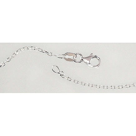 Grandinėlės,  - Sidabrinė grandinėlė Anchor 1.2 mm , briaunų apdirbimas deimantu, 42, 2.6 g, Sidabras 925 praba