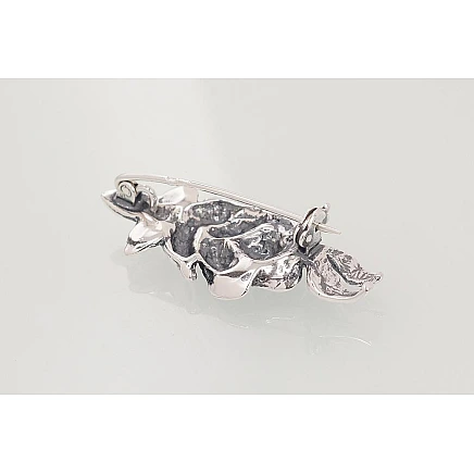 Sagės,  - Sidabrinė sagė, 5.6 g, Sidabras 925 praba, oksidas (padengti)