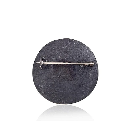 Sagės,  - Sidabrinė sagė, 11.4 g, Sidabras 925 praba, oksidas (padengti)